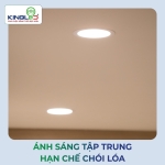 Đèn LED âm trần DIAMOND 10W DDL-10SS-T120-DM Kingled chính hãng